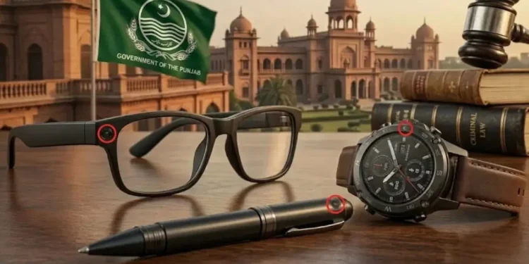 شہریوں کا تحفظ، حکومتِ پنجاب نے خفیہ کیمروں سے لیس پین، چشموں اور گھڑیوں پر پابندی کا فیصلہ کر لیا