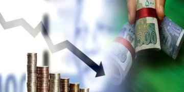 انٹربینک مارکیٹ روپیہ ڈالر ایکسچینج ریٹ گروتھ