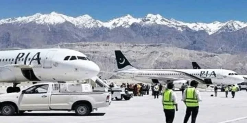 اسکردو ایئرپورٹ رن وے مرمت شیڈول نوٹیفکیشن