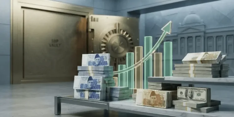 پاکستان زرمبادلہ ذخائر اضافہ