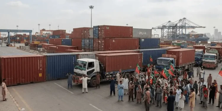 کراچی پورٹ کنٹینرز بلاکیڈ بحران