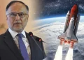تاریخی سنگِ میل وفاقی وزیر احسن اقبال کا خلائی مشن کا اعلان